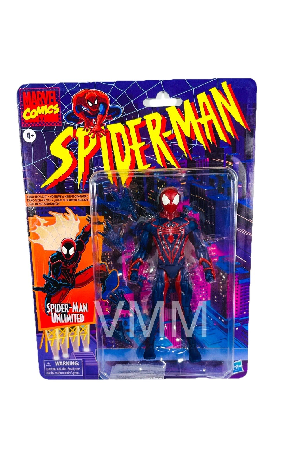 Hasbro Marvel Legends Spiderman Unlimited Retro 6-inch Figure Spider-Man