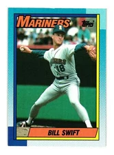 1990 Topps #574 Bill Swift Seattle Mariners