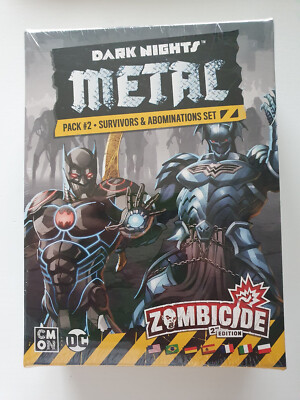 Zombicide 2nd Edition  - DARK NIGHTS METAL PACK #2 - NEU OVP
