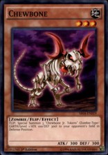 2017 Yu Gi Oh Dinosmashers Fury Structure Deck #SR04EN019 Chewbone C