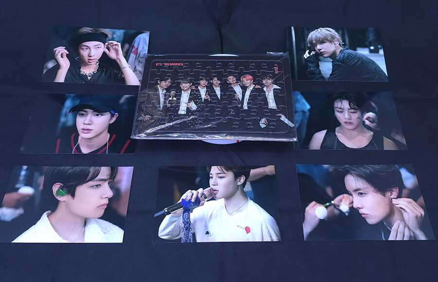 BTS MEMORIES OF 2019 BLU-RAY PHOTO SET 4x6 ALL MEMBERS+POB