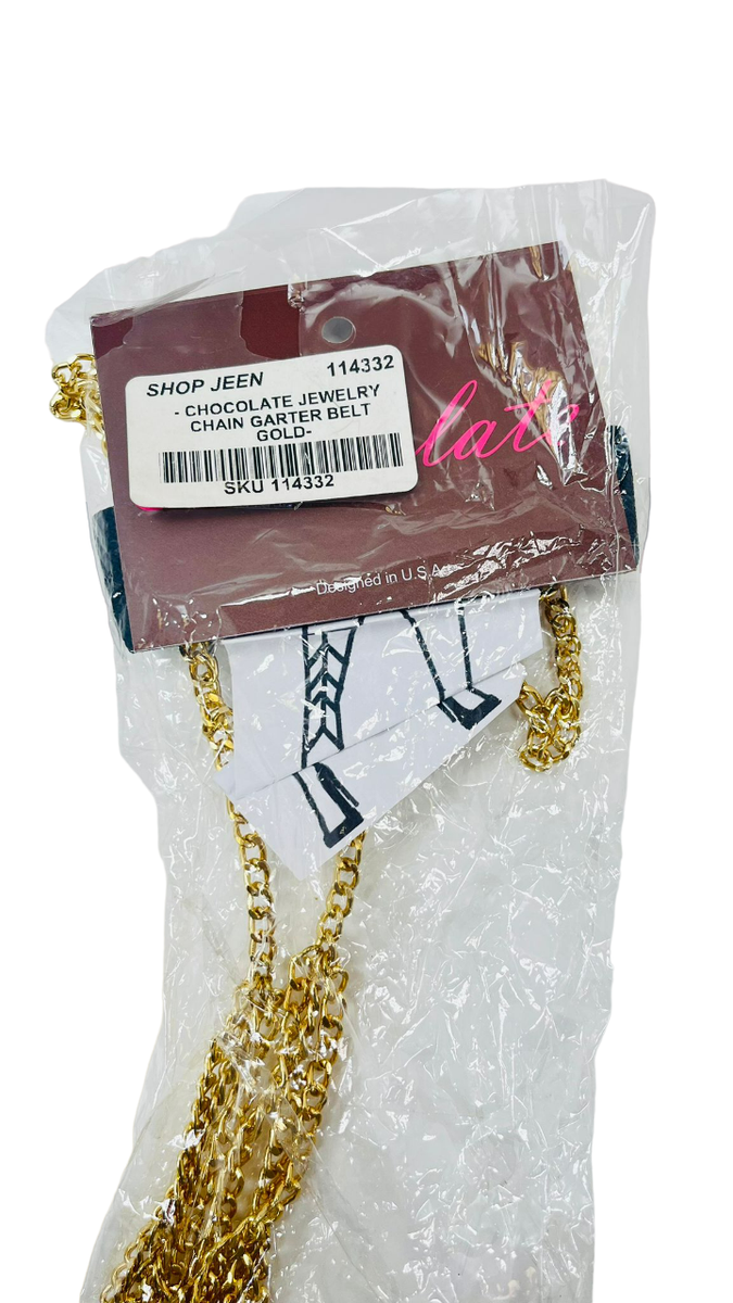 Chocolate Thigh Leg Jewelry Layered Chain Garter Belt Gold Lot of 2 | eBay Chocolate Thigh Leg Jewelry Layered Chain Garter Belt Gold Lot of 2 | eBay