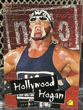 1998 Topps WCW nWo HollyWood Hulk Hogan Wrestling Sticker Card WWE WWF Superstar