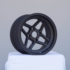 4 Pcs Rota Wheel Tbt 15x8 4x114.3 0 Mag Black 240z Ae86 15.5 Lbs .