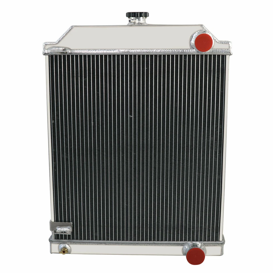 4 Row Aluminum Radiator For 1950-1961 1953 Jaguar MK 7 8 9 Mark VII VIII IX MT - Image 2 of 4