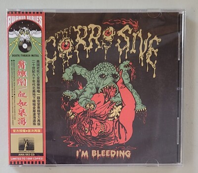 Corrosive I'm Bleeding New CD China Death Metal