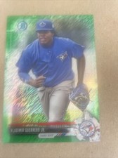 2017 Bowman Chrome Prospects Green Shimmer Vladimir Guerrero Jr. BCP32