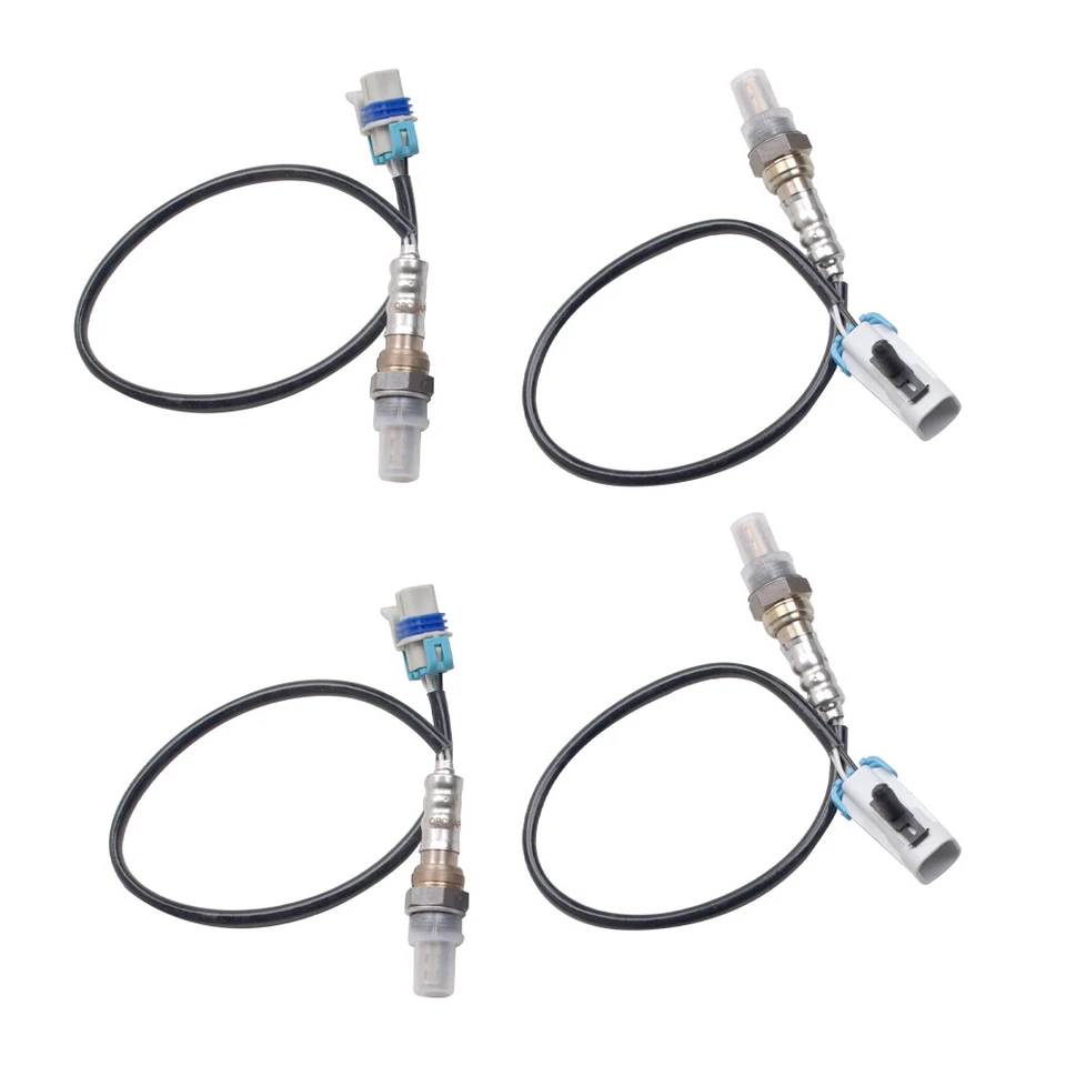 Set of 4 Oxygen O2 Sensor for 2008-2014 GM V8 4.8L 5.3L 6.0L 6.2L Up&Downstream - Image 2 of 4