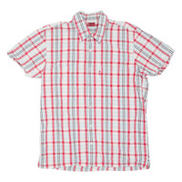 LEVI'S Mens Shirt White Check M