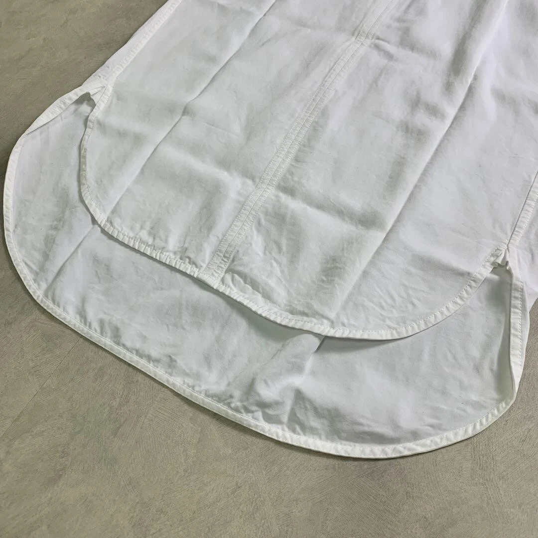 CELINE tunica blusa mezza manica 36 bianco donna