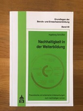 Ingeborg Schüßler: Nachhaltigkeit in der Weiterbildung