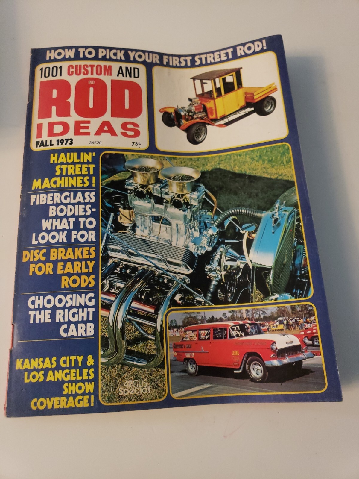 1001 Custom and Rod Ideas 1973 September Fall VINTAGE Hot Rods and Custom Cars
