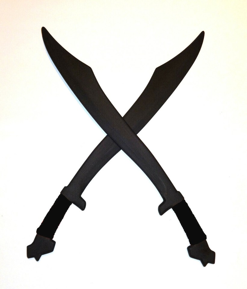 Training Sword Filipino Polypropylene Escrima Ninja Kali Practice Swords Video eBay