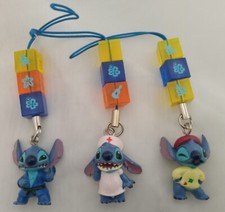 Disney Stitch 3 NEW Phone Charms Stitch as: Karate Master - Artist - Nurse