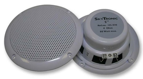 WATER RESISTANT SPEAKERS 5 INCH 4OHM - 125.03