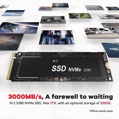 Beelink SER5 AMD Ryzen 5 5500U Windows 11 MINI PC 16G 500G WiFi6 1000M Computer - 第 13/23 張圖片