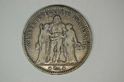 1874 5フラン France: 1874-A 5 Francs- Extremely Fine | eBay