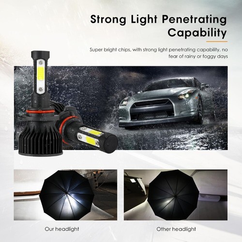 4side LED Headlight H4 H7 H11 H8 H13 9008 9004 9005 9145 9006 9007 9012 5202 HB3 - Picture 10 of 23