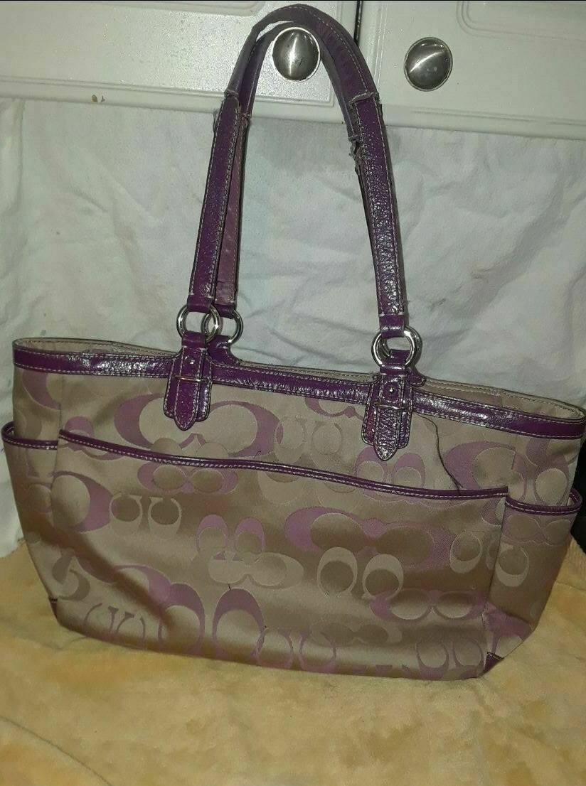 バッグ Coach Optic Signature Bag & Coin Case NICE Coach Ltd Ed Optic Mini Signature C Mini Keychain Fob