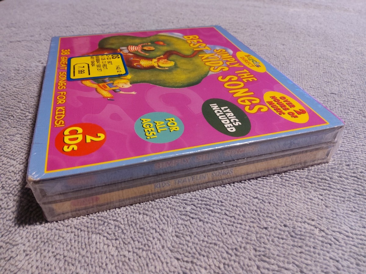 SIMPLY THE BEST KIDS SONGS ~ SEALED 2 CD SET 2001