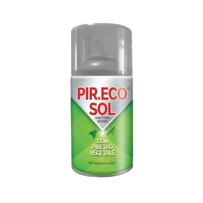 PIR ECO PIRECO Sol 250ml insetticida repellente spray contro insetti volanti