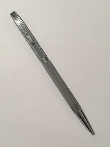 VINTAGE WATERMAN CF MOIRE SILVER PLATED BALLPOINT PEN-FRANCE. - 第 1/6 張圖片