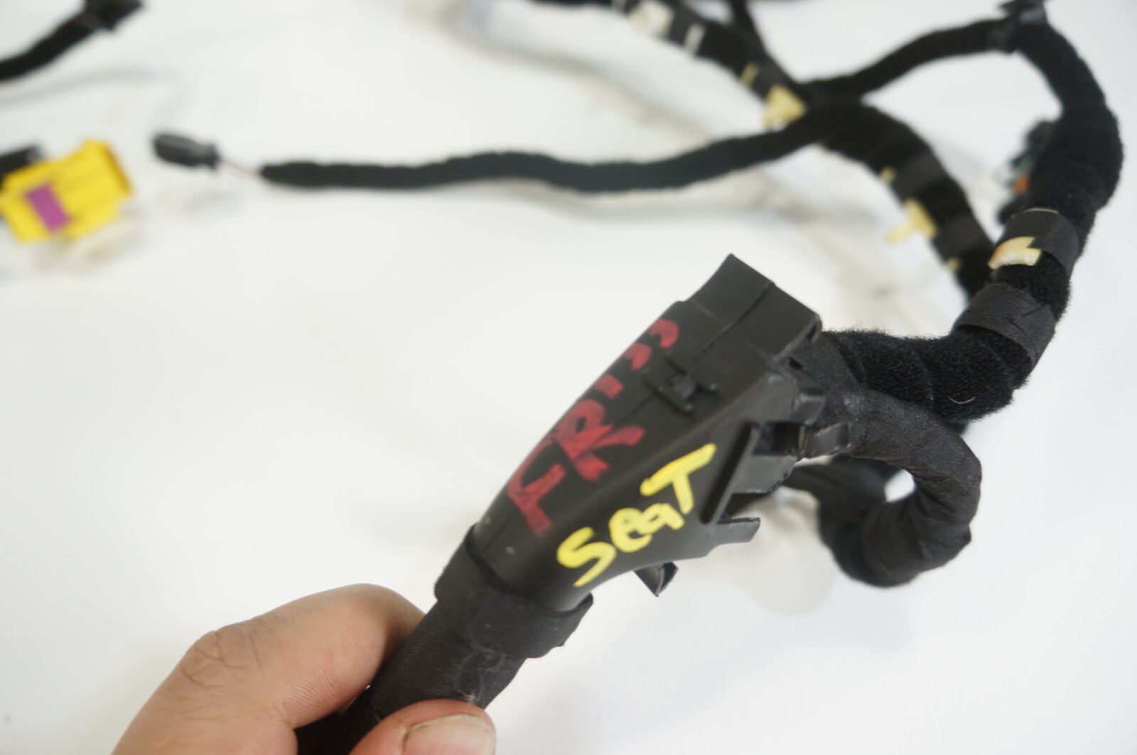Oem 06-2012 Bentley Flying Spur Right Passenger Front Seat Upper Wiring Harness