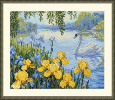 Merejka Cross stitch kit Merejka Enchanted Pond K-263