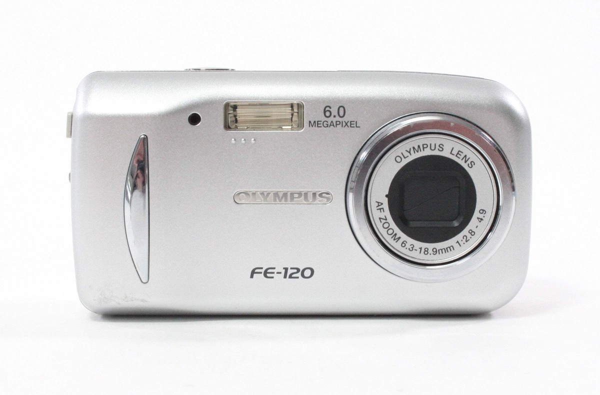 Olympus FE-120 35mm Camera 3x Zoom 6.0mp | eBay