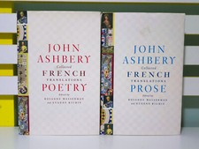 John Ashbery Collected French Translations: Prose & Poetry! 2x HC/DJ 2014 Books