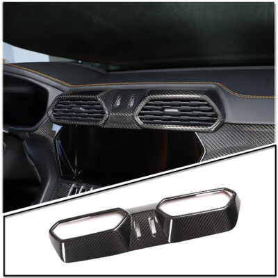 Real Carbon Fiber Interior Air Outlet Trim Cover For Lamborghini URUS 2018-2026