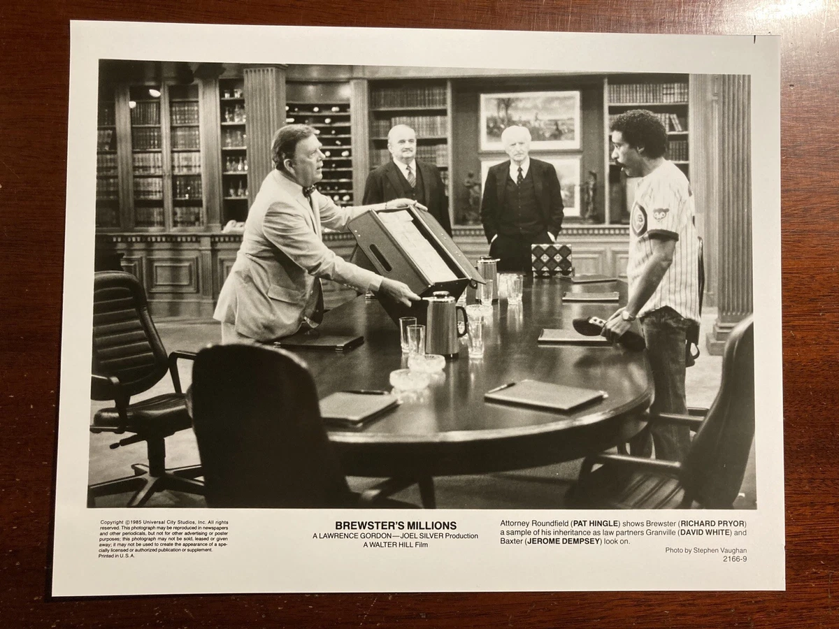 Brewster's Millions Richard Pryor Pat Hingle 1985 2166-9 Film Photo 8x10  | eBay