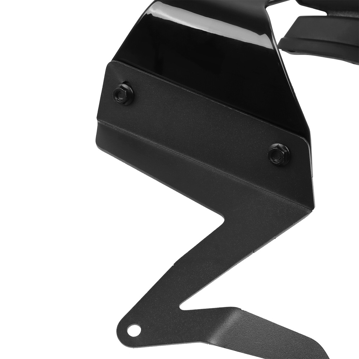 Front Fairing Winglets Beak Nose Extender For Kawasaki Ninja ZX-6R