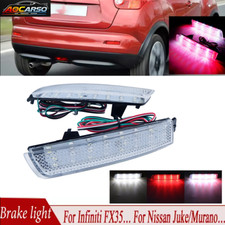 Clear Bumper Reflector Led Backup Tail Brake Lights For Juke Murano Sentra Fx35
