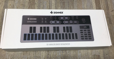 Donner B1 Analog LED Bass Synthesizer Sequencer DJ Controller Beat Drum Machine