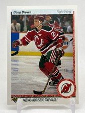 1990-91 Upper Deck #159 Doug Brown New Jersey Devils