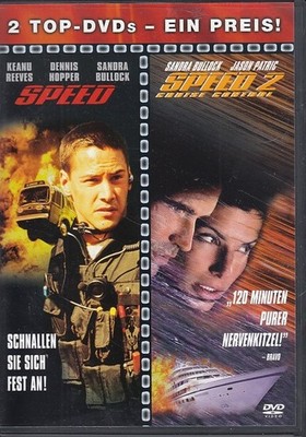 Speed / Speed 2: Cruise Control - Sandra Bullock (2 DVD's) *HIT*