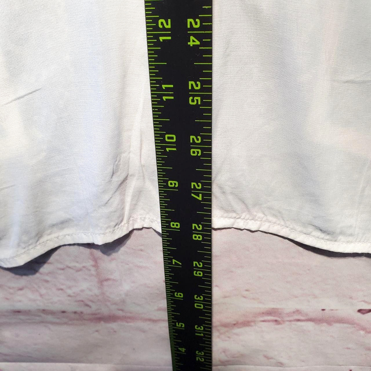 Chicos Boho Patchwork Tunic Top Large Blue Paisle… - image 8