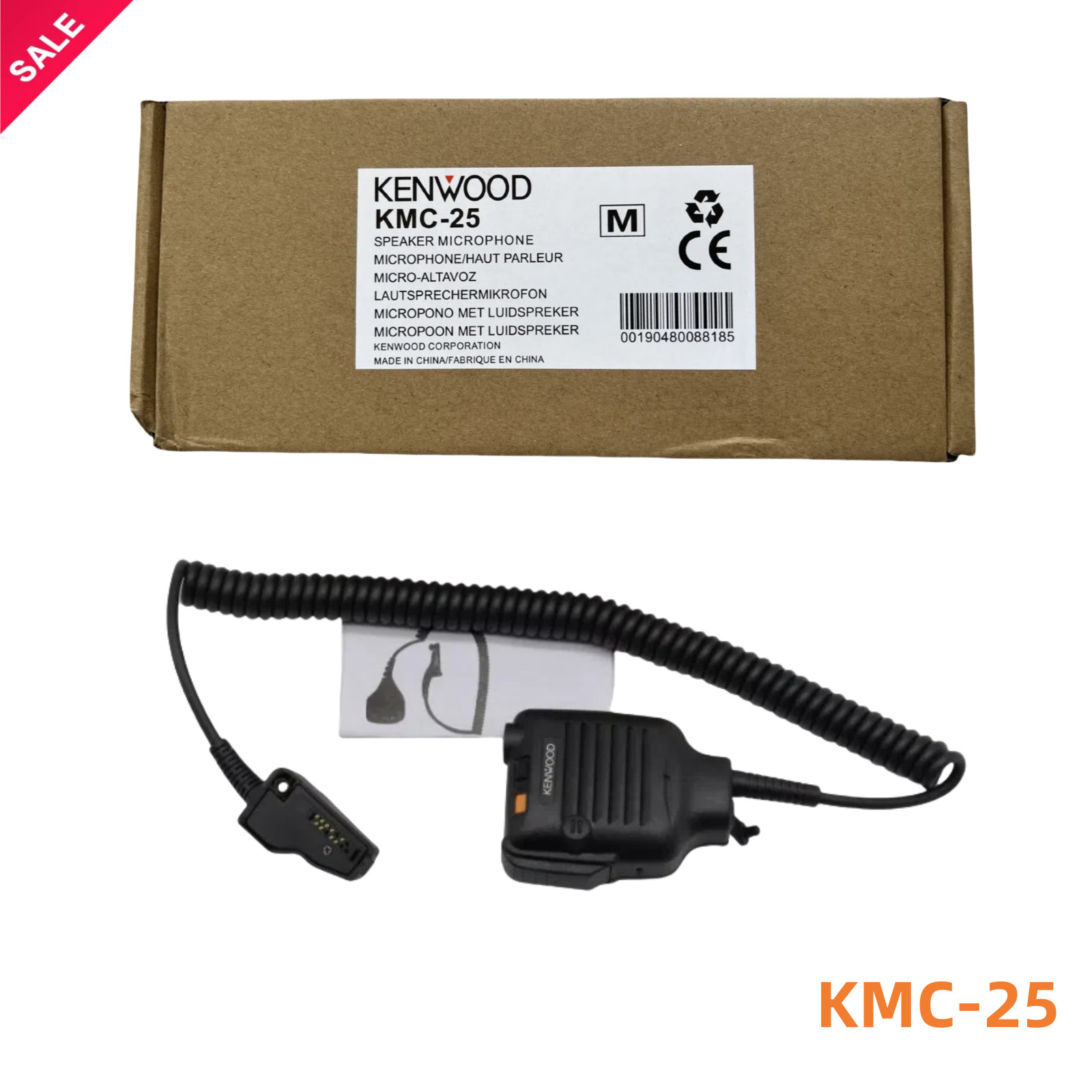 Speaker Microphone KMC-25 For KENWOOD TK290 TK390 TK480 TK38