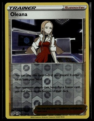 Oleana Reverse Holo - 163/192 - Rebel Clash