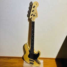 Fender Japan Aerodyne Jazz Bass White PJ Round Top Made in Japan usato