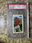 2010 TRISTAR Obak Mini 31st National Promo Mike Trout #N28  (RC) PSA 10