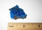 1.1" SMALL RARE NATURAL CHALCANTHITE CRYSTAL CLUSTER W/ MATRIX ARIZONA, USA 5.1g — photo 4
