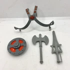 1981 VINTAGE HE-MAN MASTERS OF THE UNIVERSE COMPLETE GEAR ACCESSORIES - MOTU