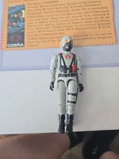 VINTAGE GI JOE ARAH COBRA STINGER DRIVER 1984 COMPLETE WITH CARD HASBRO