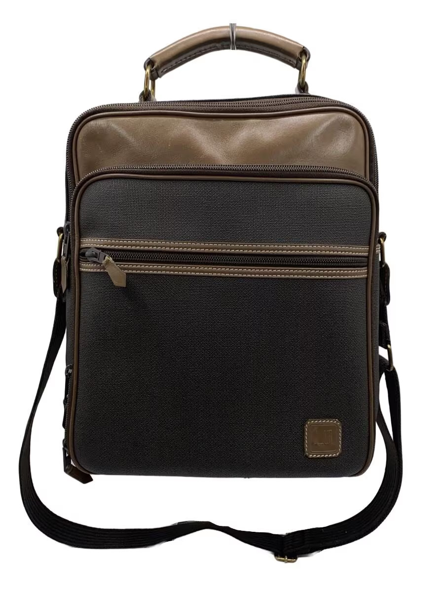 dunhill shoulder bag BRW plain