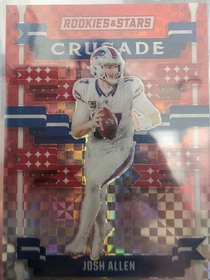 2024 Panini Rookies & Stars - Crusade Josh Allen #C-JAN Red Plaid