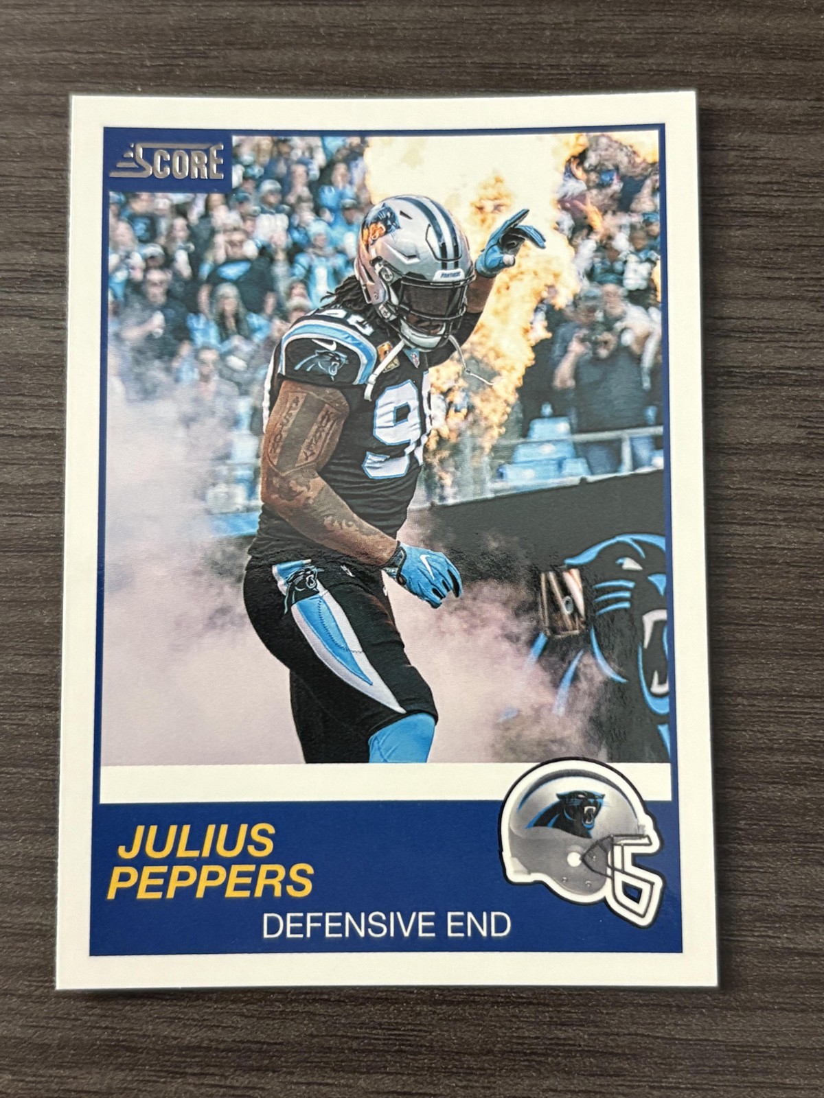 Julius Peppers 2019 Score Carolina Panthers #256  O901