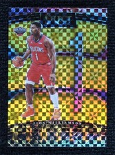 2022-23 Panini Select Select Numbers Gold Prizm 8/10 Zion Williamson #2 lz7