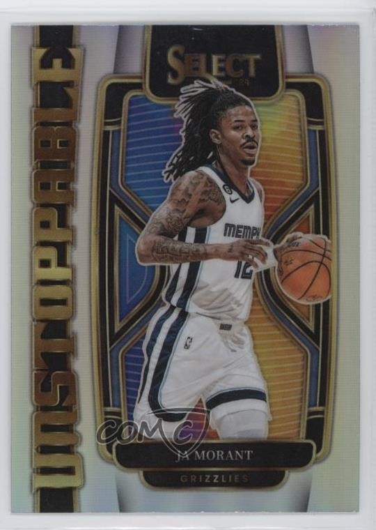 2023-24 Panini Select Unstoppable Silver Ja Morant #13 13bp